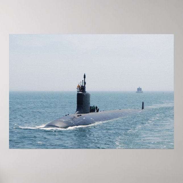 USS New Mexico (SSN 779) Poster (Front)