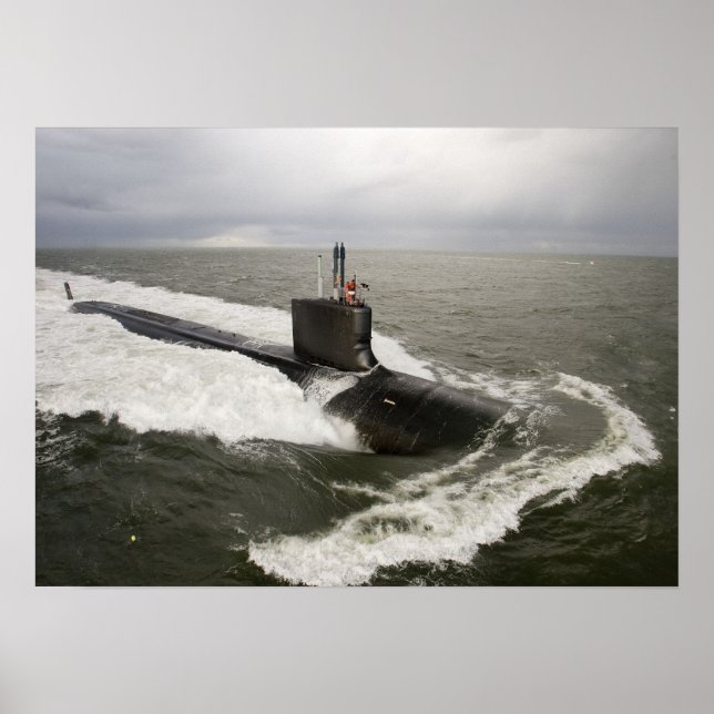 USS New Mexico (SSN-779) Poster (Front)