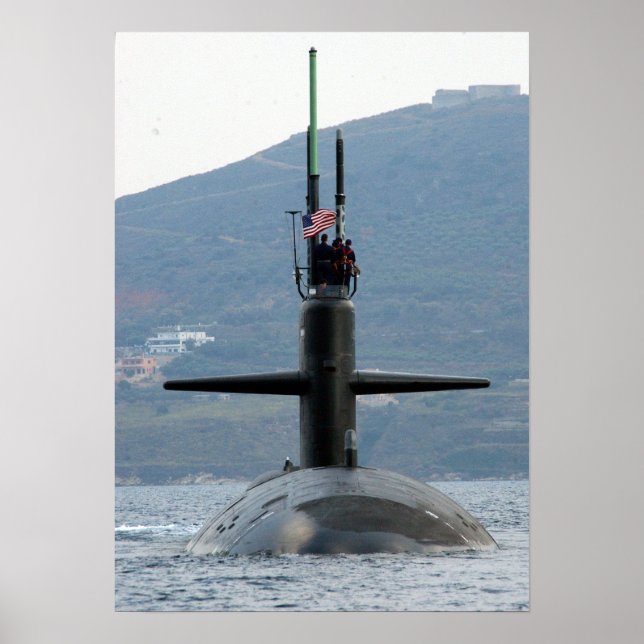 USS Newport News (SSN 750) Poster (Front)