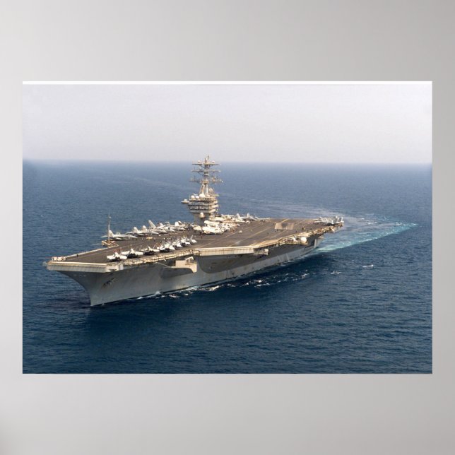 USS Nimitz (CVN 68) Poster (Front)