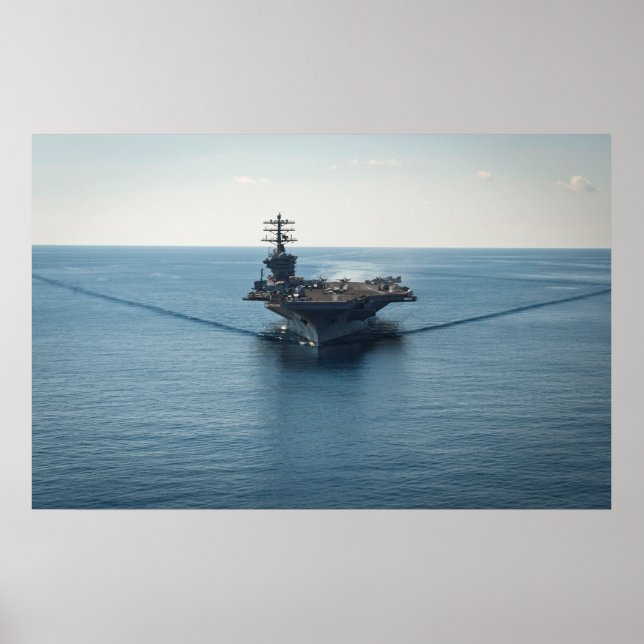 USS Nimitz (CVN 68) Poster (Front)