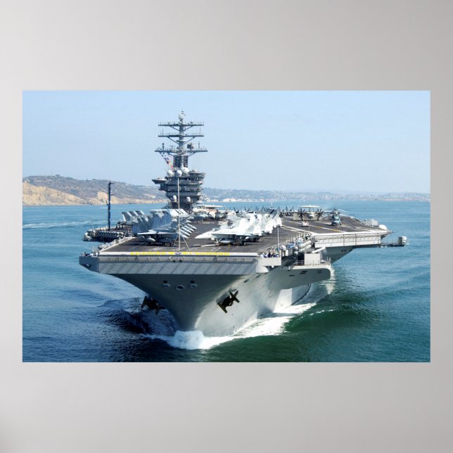 USS Nimitz (CVN 68) Poster (Front)