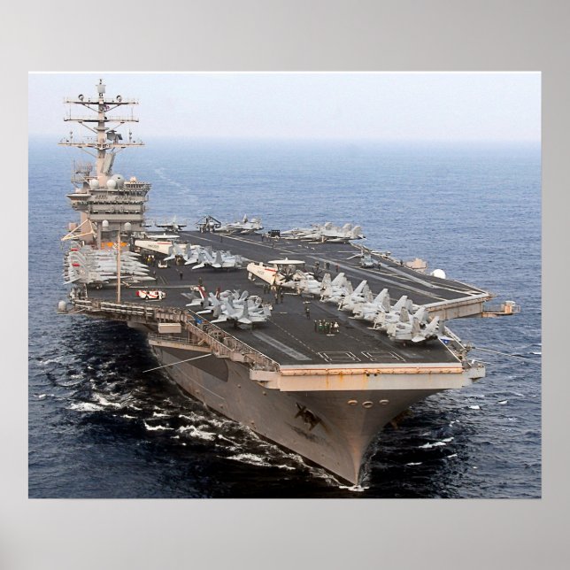 USS Nimitz (CVN 68) Poster (Front)