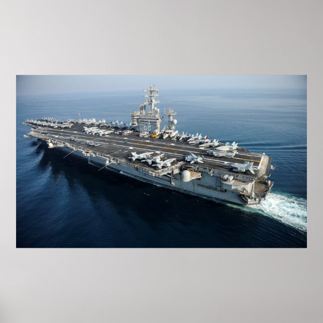 USS Nimitz (CVN 68) Poster (Front)