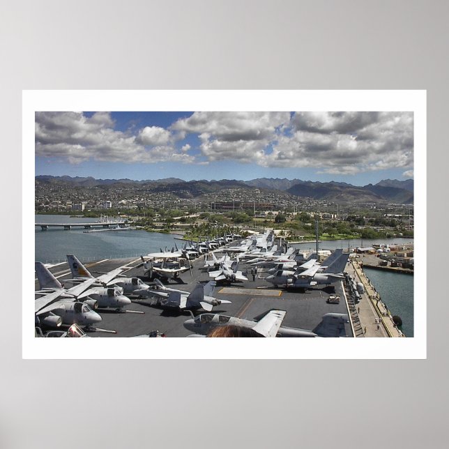 USS Nimitz Poster (Front)