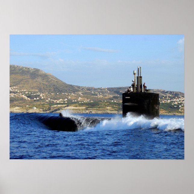 USS Norfolk (SSN 714) Poster (Front)