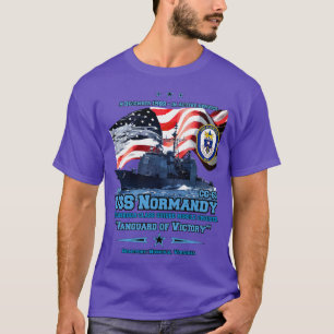 USS Normandy CG60 Ticonderogaclass cruiser T-Shirt