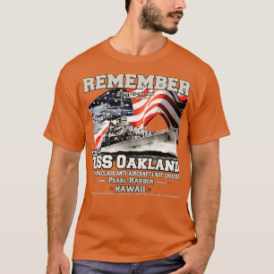 USS Oakland CL95 light cruiser veterans T-Shirt