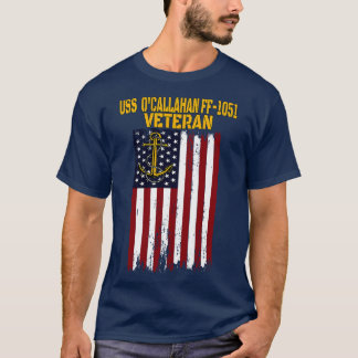 USS OCallahan FF1051 Frigate Veterans Day Fathers T-Shirt