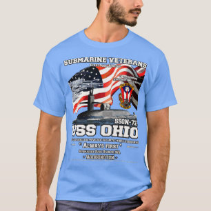 USS Ohio SSBN726 Submarine veterans T-Shirt