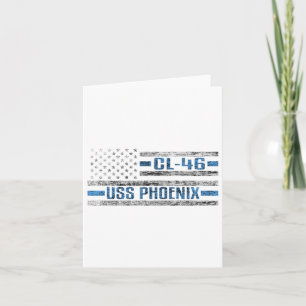Uss Pcute Ss Cute Ssnix World War Cruiser Cl-46 Us Card