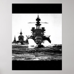USS PENNSYLVANIA and battleship of_War Image Poster