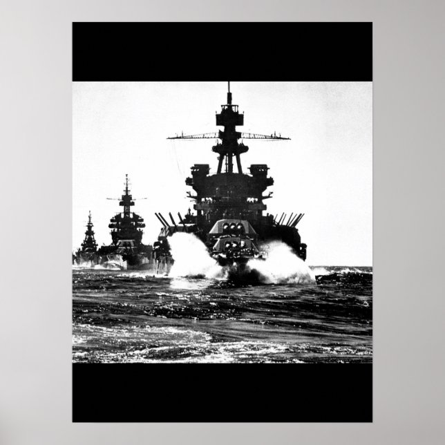 USS PENNSYLVANIA and battleship of_War Image Poster (Front)