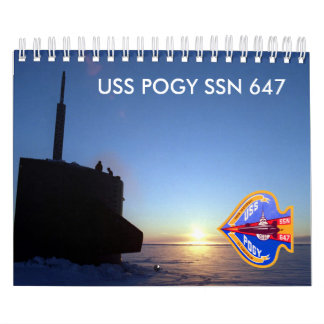 USS Pogy Calendar (A)
