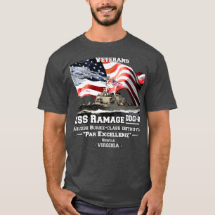 USS Ramage DDG61 Destroyer T-Shirt