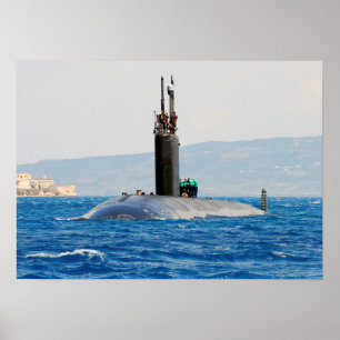 USS San Juan (SSN 751) Poster