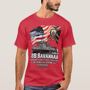 USS Savannah LCS28 littoral combat ship T-Shirt
