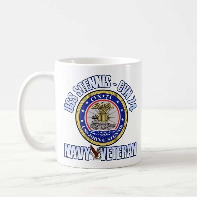 USS Stennis - CVN 74 Coffee Mug (Left)