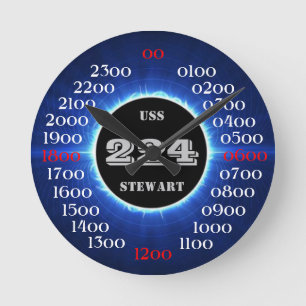 USS Stewart (DD-224) Round Clock