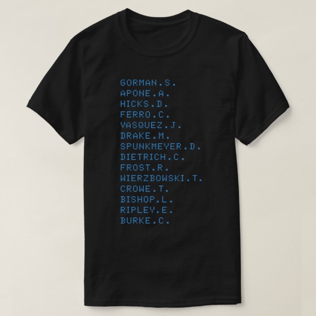 USS Sulaco Crew T-Shirt (Design Front)