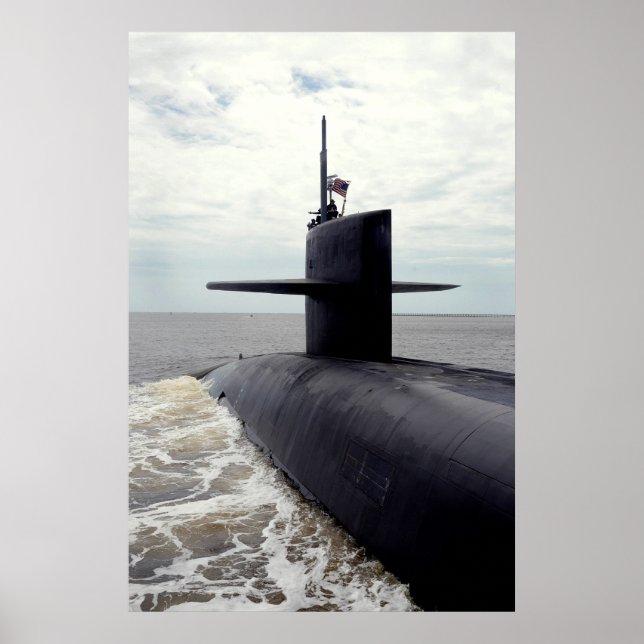 USS Tennessee (SSBN 734) Poster (Front)
