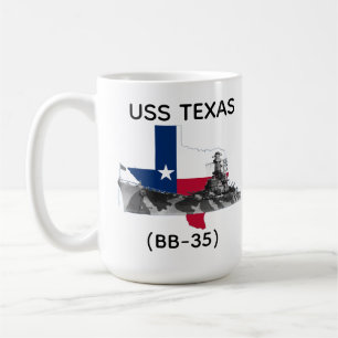 USS Texas (BB-35) 2 Coffee Mug