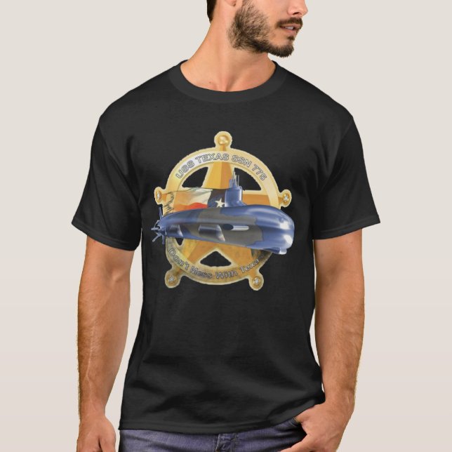 USS Texas (SSN-775) T-Shirt (Front)