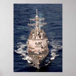 USS The Sullivans (DDG 68) Poster