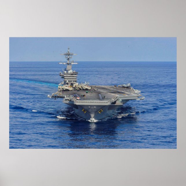 USS Theodore Roosevelt (CVN 71) Poster (Front)