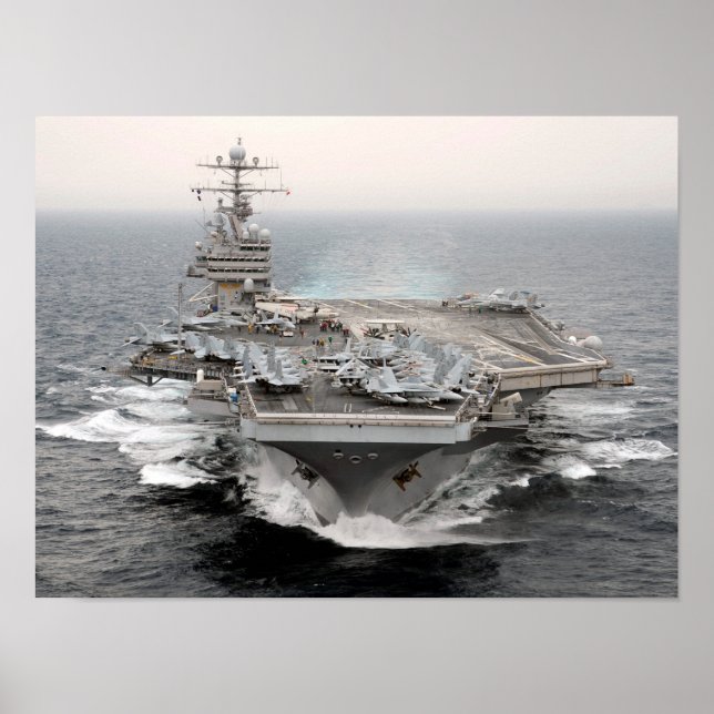 USS Theodore Roosevelt (CVN 71) Poster (Front)