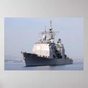 USS Vella Gulf (CG 72) Poster