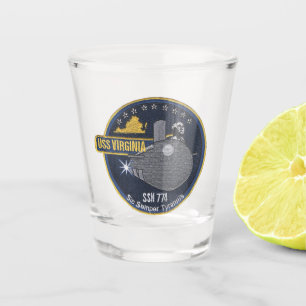 USS Virginia (SSN-774) Shot Glass