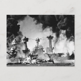 USS West Virginia at Pearl Harbour Postcard