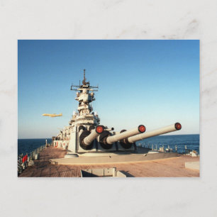 USS Wisconsin (BB-64) Postcard