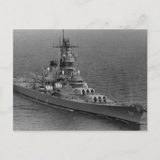 USS Wisconsin (BB-64) Postcard