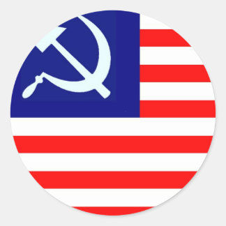 USSA CLASSIC ROUND STICKER
