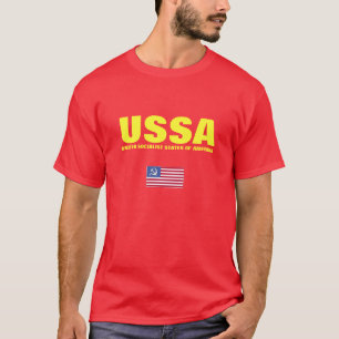 USSA - UNITED SOCIALIST STATES OF AMERIKA T-Shirt