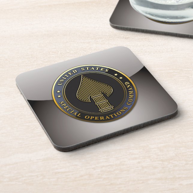 USSOCOM Emblem Coaster (Left Side)