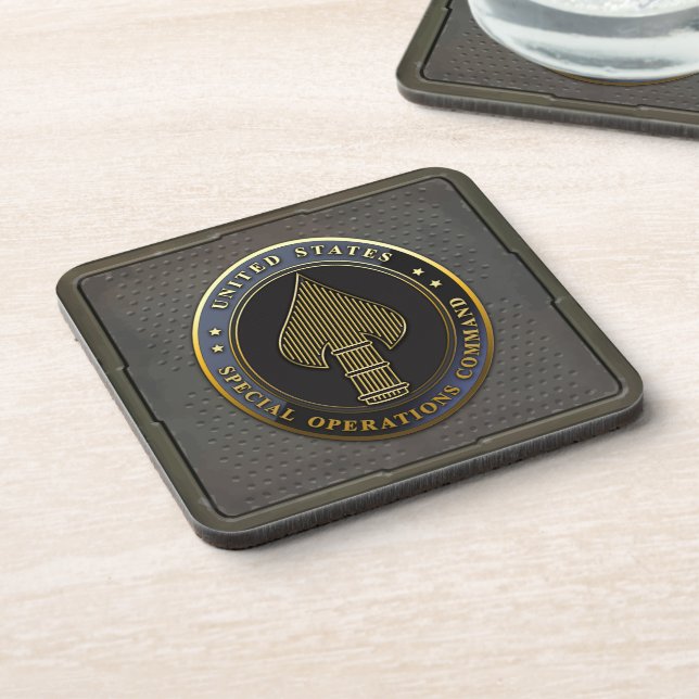USSOCOM Emblem Coaster (Left Side)