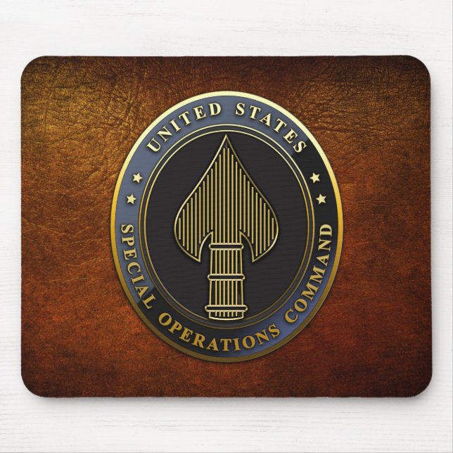 USSOCOM Emblem Mouse Mat (Front)