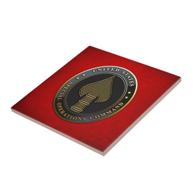 USSOCOM Emblem Tile (Side)