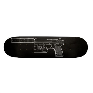 USSOCOM MARK 23 Black Skateboard
