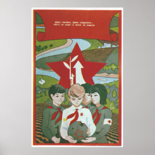 USSR CCCP Cold War Soviet Union Propaganda Posters