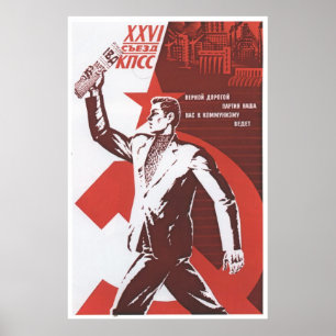 USSR CCCP Cold War Soviet Union Propaganda Posters
