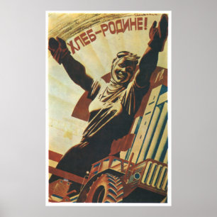 USSR CCCP Cold War Soviet Union Propaganda Posters