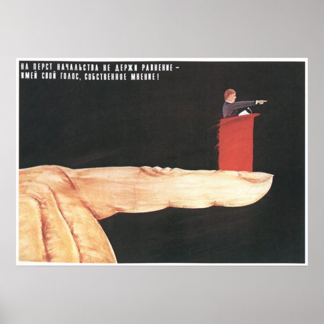 USSR CCCP Cold War Soviet Union Propaganda Posters (Front)