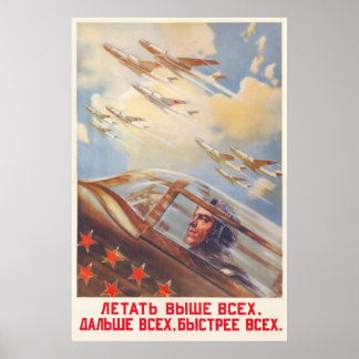 USSR CCCP Cold War Soviet Union Propaganda Posters