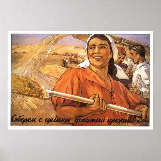 USSR CCCP Cold War Soviet Union Propaganda Posters