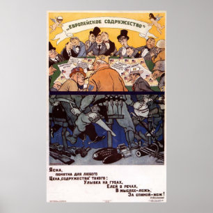 USSR CCCP Cold War Soviet Union Propaganda Posters