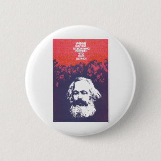 USSR CCCP Cold War Soviet Union Propaganda Posters 6 Cm Round Badge